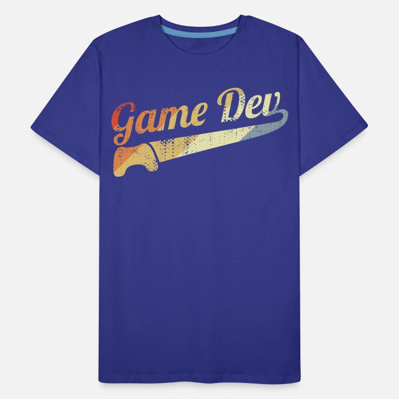 Vintage Game Developer Männer Premium Bio T-Shirt