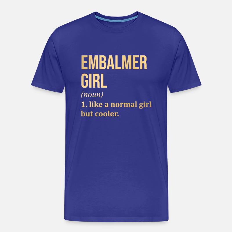 Einbalsamierer - Männer Premium Bio T-Shirt - Königsblau