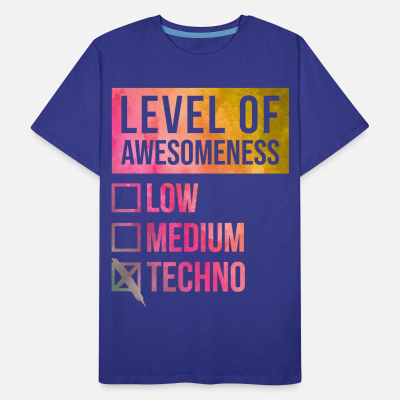 Techno Men's Premium Organic T-Shirt