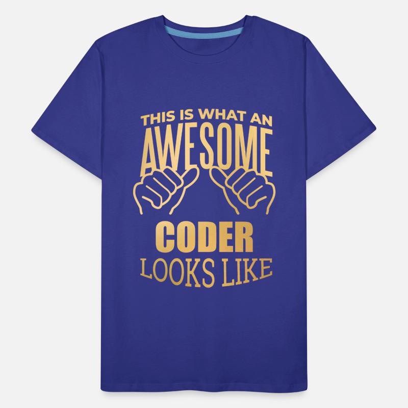 Coding Men's Premium Organic T-Shirt