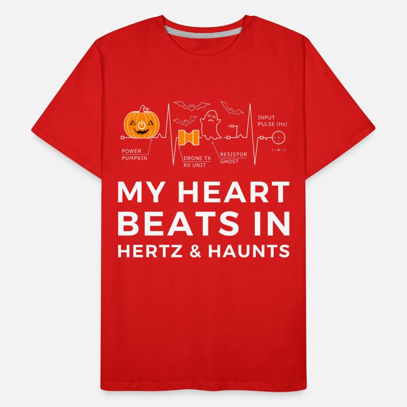 Funny Science and Engineering Halloween TShirt Men's Premium Organic T-Shirt