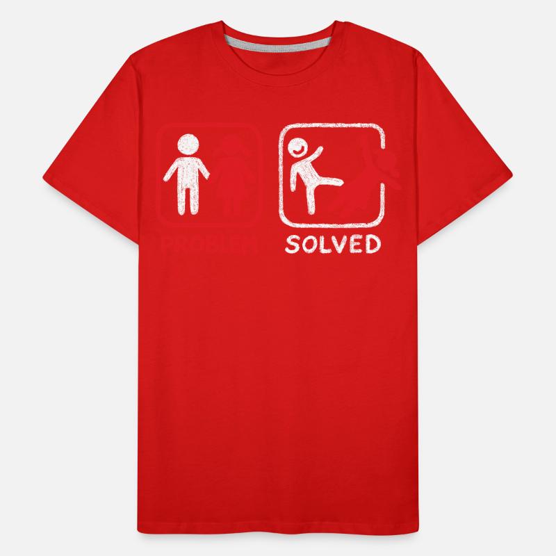 Problem Solved Men's Premium Organic T-Shirt