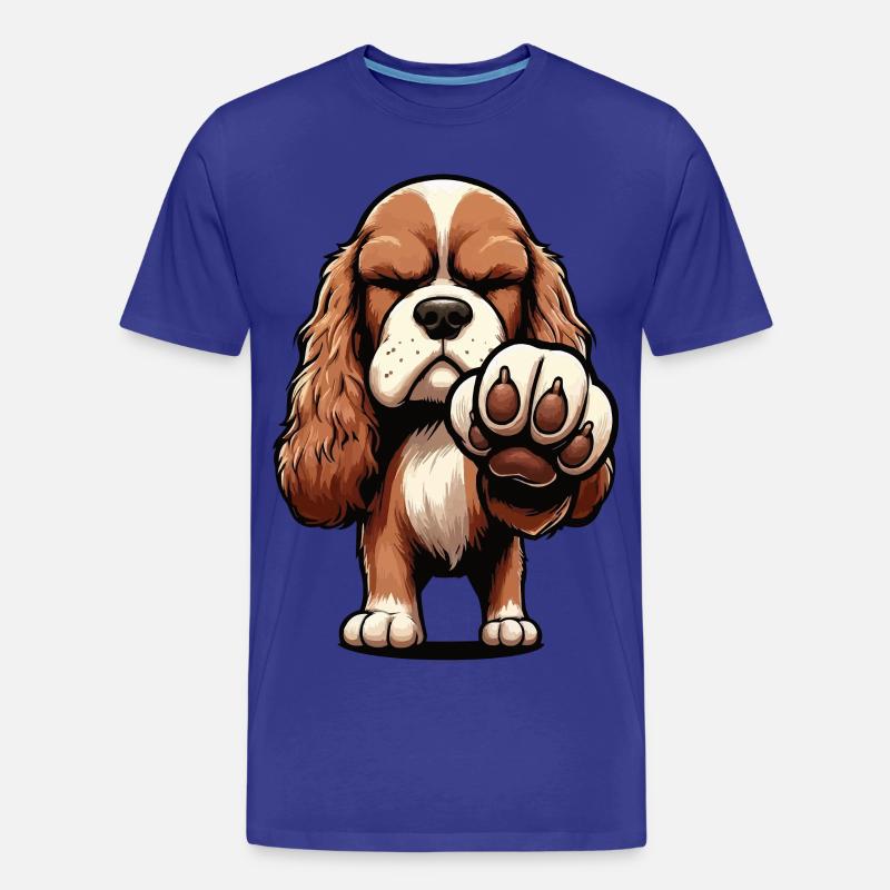 Cocker Spaniel Cockerhund Cocker Spaniel Besitzer - Männer Premium Bio T-Shirt - Königsblau