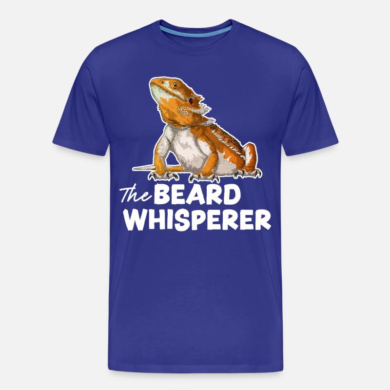 Der Bartflüsterer - Männer Premium Bio T-Shirt - Königsblau