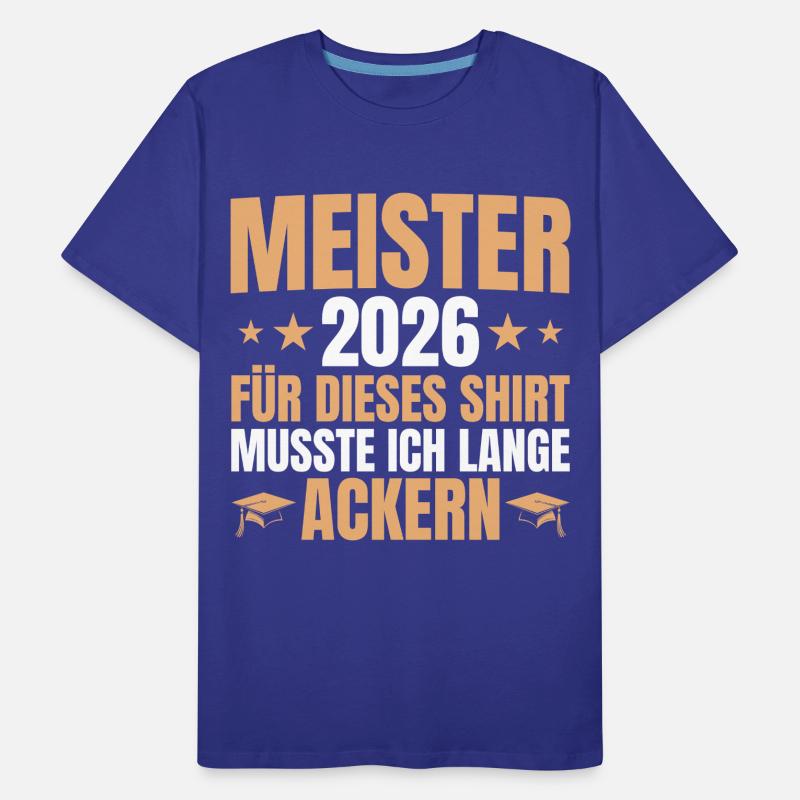 Master 2026 Lange Ackern - Advanced training passed Men's Premium Organic T-Shirt