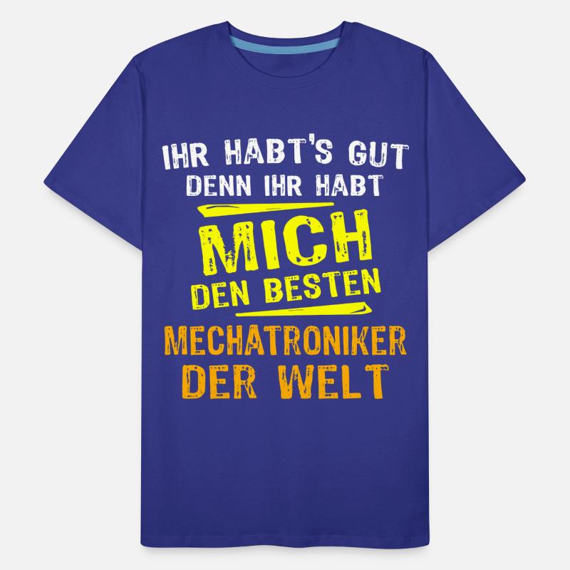 Don du technicien en mécatronique T-shirt bio Premium Homme