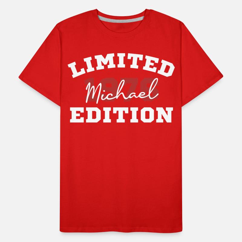 Édition limitée Michael 1976 T-shirt bio Premium Homme