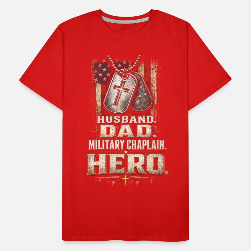 Aumônier, clerc, pasteur T-shirt bio Premium Homme