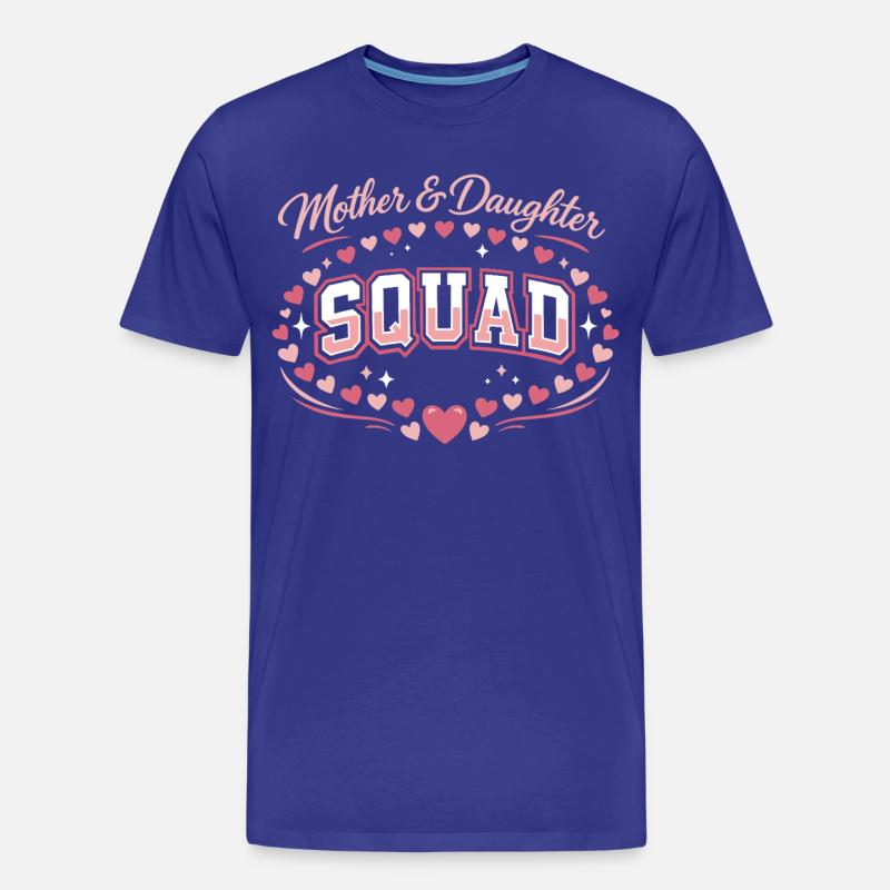 Mutter-Tochter-Trupp | Pink Komplizen Geschenk - Männer Premium Bio T-Shirt - Königsblau