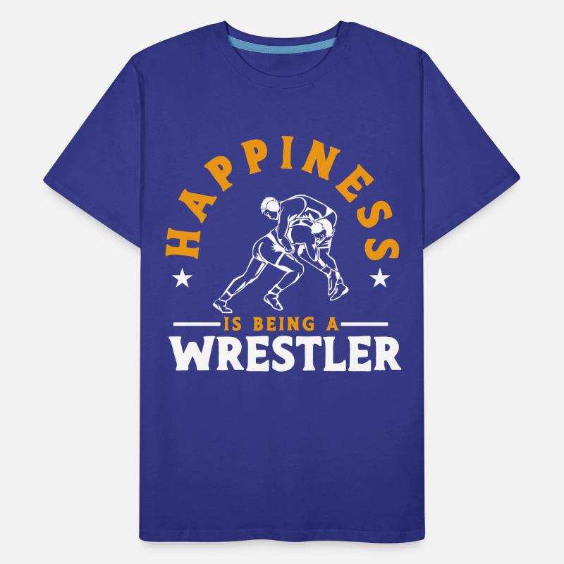 Ringer Ringen Trainer Ringen Geschenk Männer Premium Bio T-Shirt
