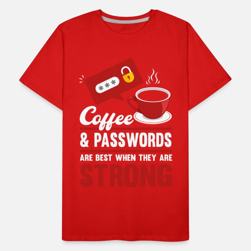 IT Security IT Analyst Cybersecurity Gift Men's Premium Organic T-Shirt
