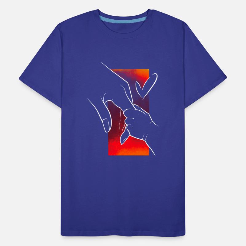 Die Liebe einer Mutter, ein Geschenk für die beste Mutter Männer Premium Bio T-Shirt