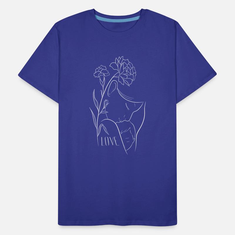 Die Liebe einer Mutter Männer Premium Bio T-Shirt