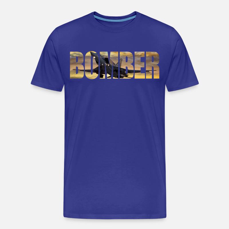 bombardier Tu-22 M3 - T-shirt bio Premium Homme - bleu roi