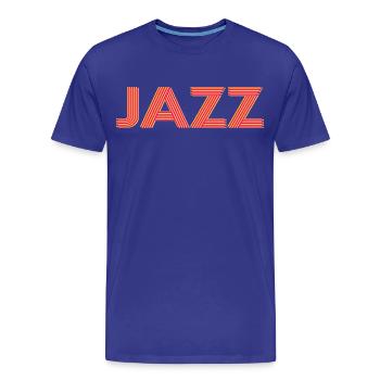 Jazz - T-shirt bio Premium Homme - bleu roi - Devant - Damien (186cm)