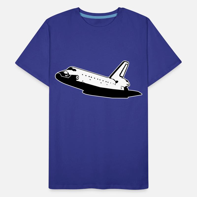 Space Shuttle (no emblems) Men's Premium Organic T-Shirt
