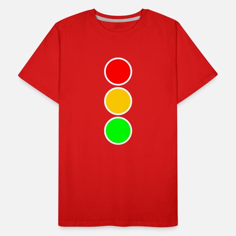 Feu de circulation 01 T-shirt bio Premium Homme