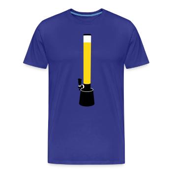 Biertower - Männer Premium Bio T-Shirt - Königsblau - Vorne - Damien (186cm)