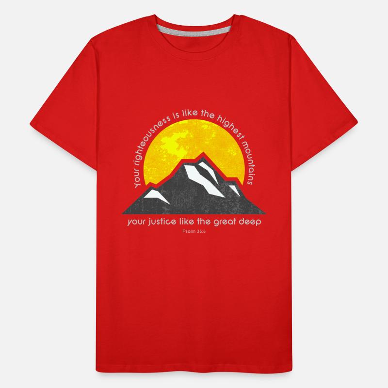Ps 36: 6 T-shirt bio Premium Homme