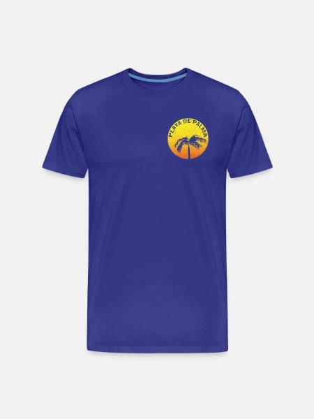 Playa de Palma CLAIM - Männer Premium Bio T-Shirt - Königsblau