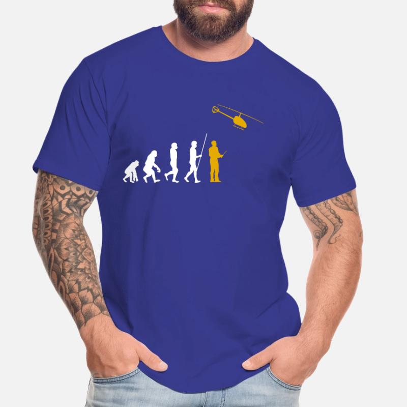Evolution RC Hélicoptère commandé à distance Modéliser T-shirt bio Premium Homme