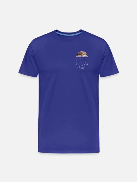 Otter - Männer Premium Bio T-Shirt - Königsblau