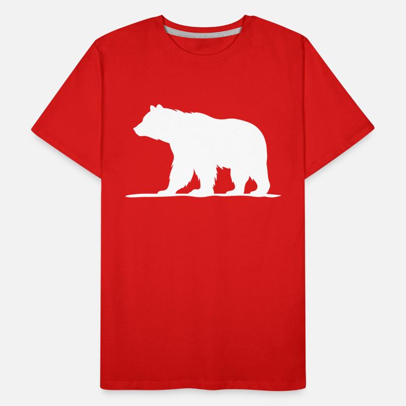 Bear Men's Premium Organic T-Shirt