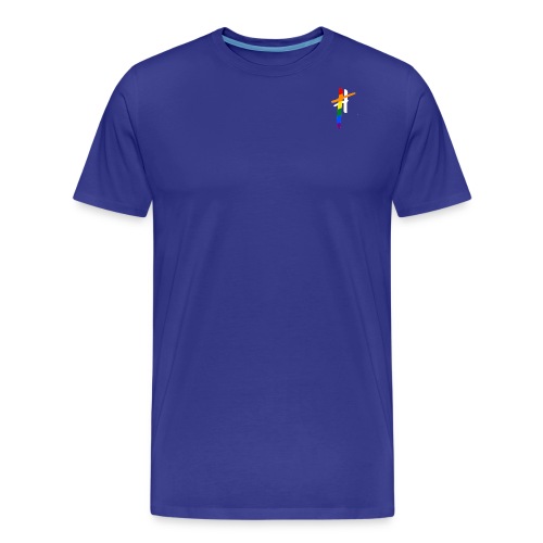 OutInChurch - #rainbow - Männer Premium Bio T-Shirt