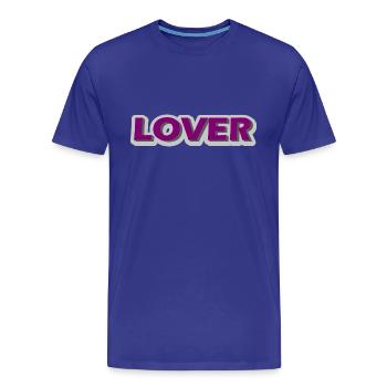 Amant - T-shirt bio Premium Homme - bleu roi - Devant - Damien (186cm)