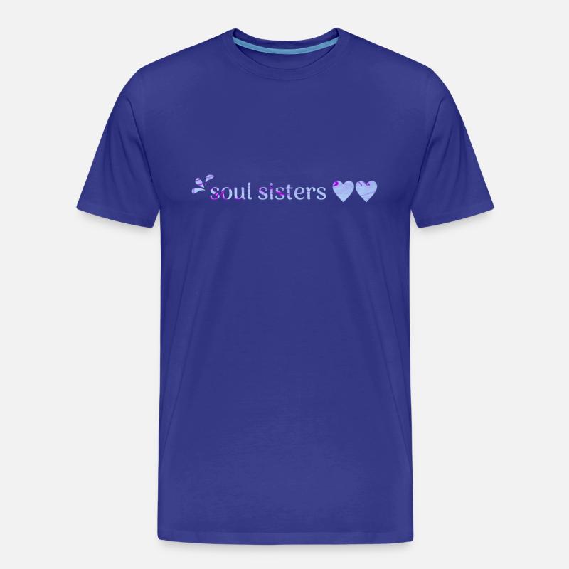 freunde - Männer Premium Bio T-Shirt - Königsblau