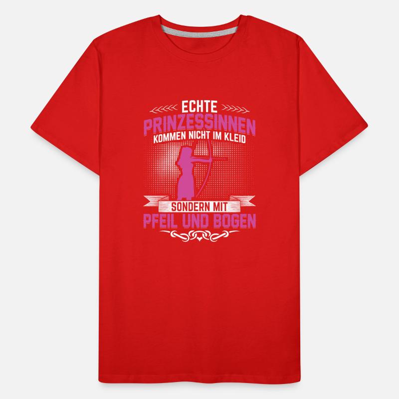 Pfeil und Bogen | Bogenschießen Sport Geschenkidee Männer Premium Bio T-Shirt
