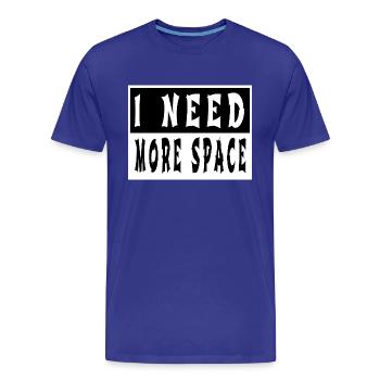 anniversaire cadeau idée astrophysique idée cadeau - T-shirt bio Premium Homme - bleu roi - Devant - Damien (186cm)