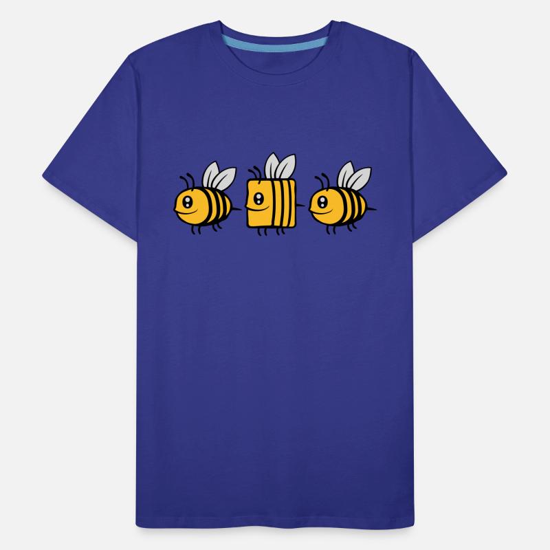 abeille différente abeille comique T-shirt bio Premium Homme