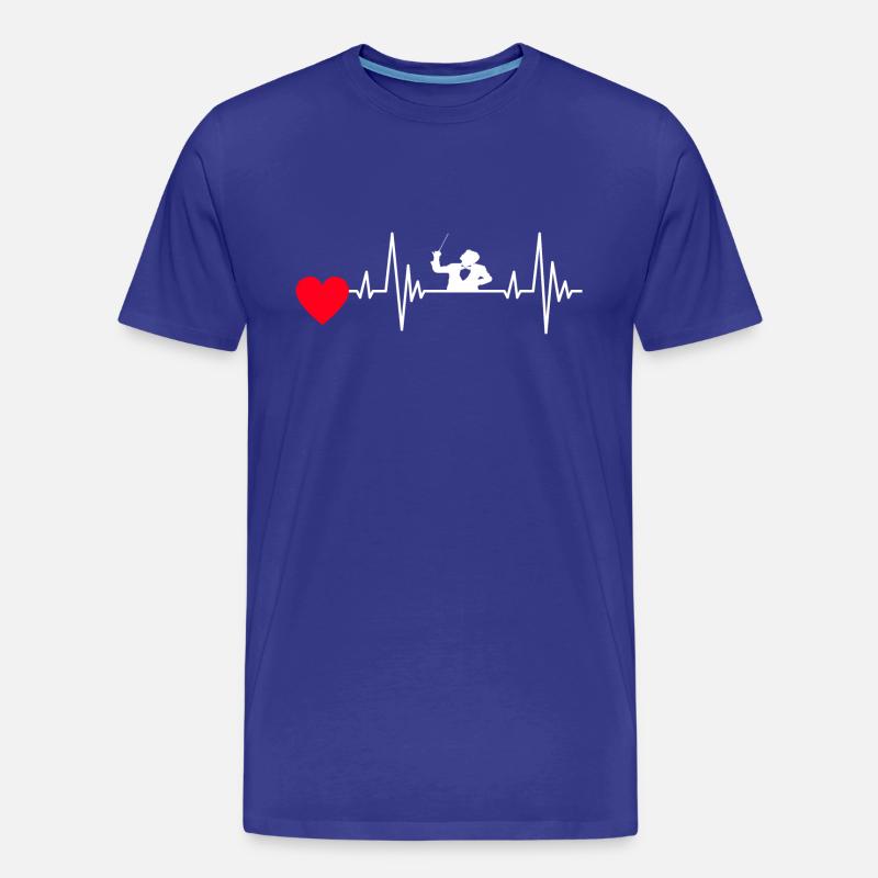 Dirigenten Dirigent Musik Dirigieren Geschenk - Männer Premium Bio T-Shirt - Königsblau