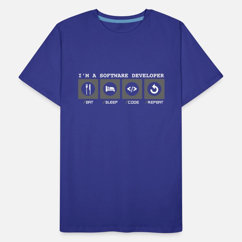 I'm a Software Developer - Softwareentwicklerin Men's Premium Organic T-Shirt