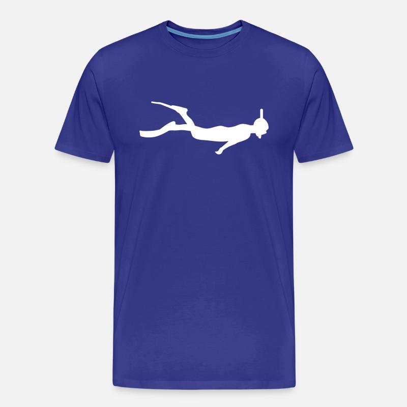Schnorcheln - Männer Premium Bio T-Shirt - Königsblau
