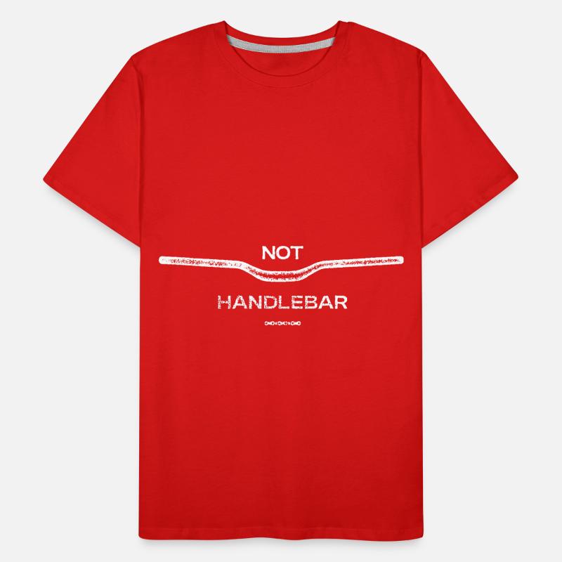 Not HandleBar provocative shirt Men's Premium Organic T-Shirt