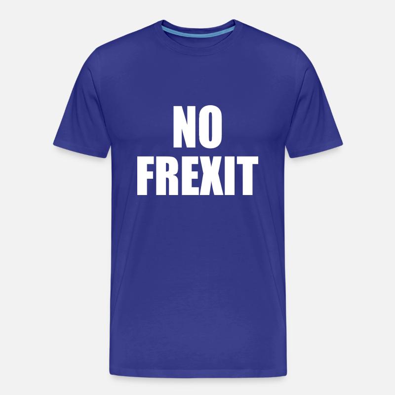 Kein Frexit - Männer Premium Bio T-Shirt - Königsblau