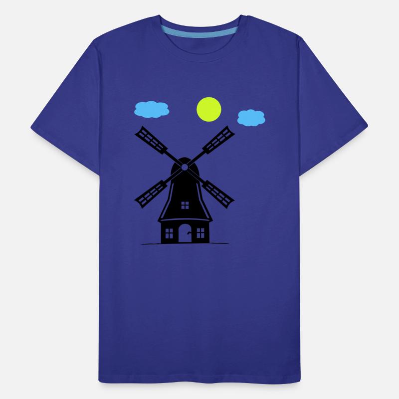 windmill Men's Premium Organic T-Shirt