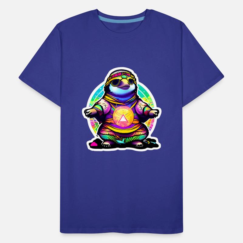 Astro-Penguin-Sloth Männer Premium Bio T-Shirt