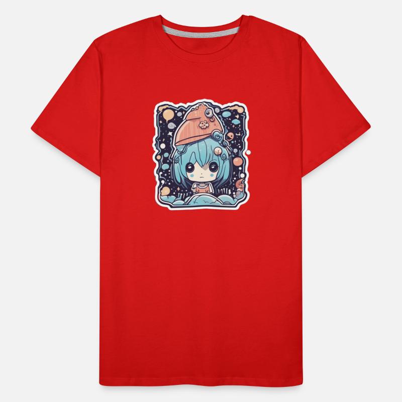 Fille de l’espace T-shirt bio Premium Homme