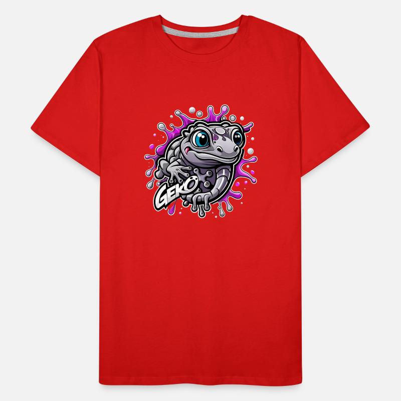 Geko Men's Premium Organic T-Shirt