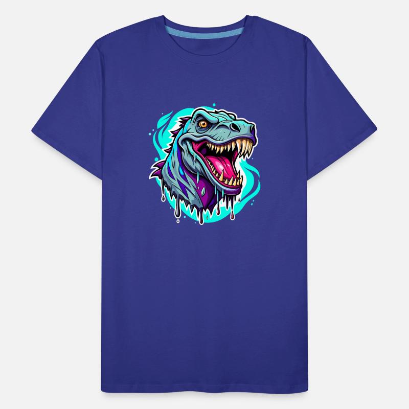 T-Rex Men's Premium Organic T-Shirt