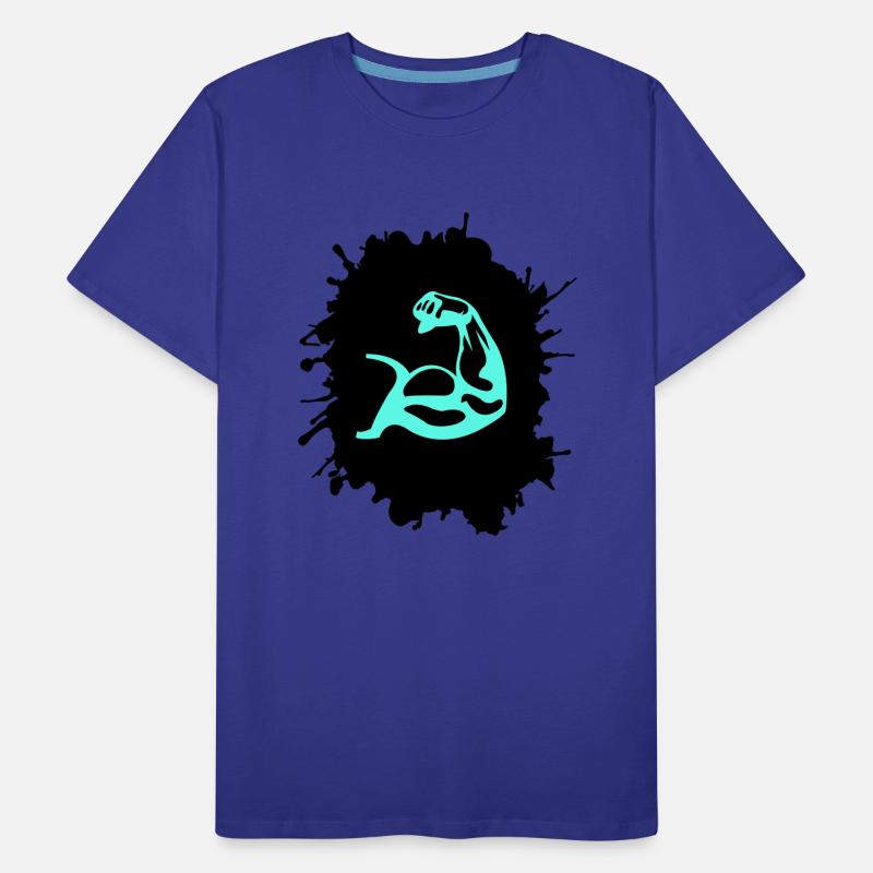 Éclaboussures de biceps T-shirt bio Premium Homme