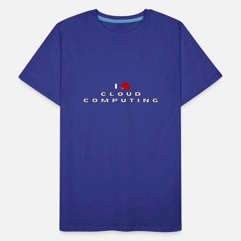 Ich hasse Cloud Computing Männer Premium Bio T-Shirt