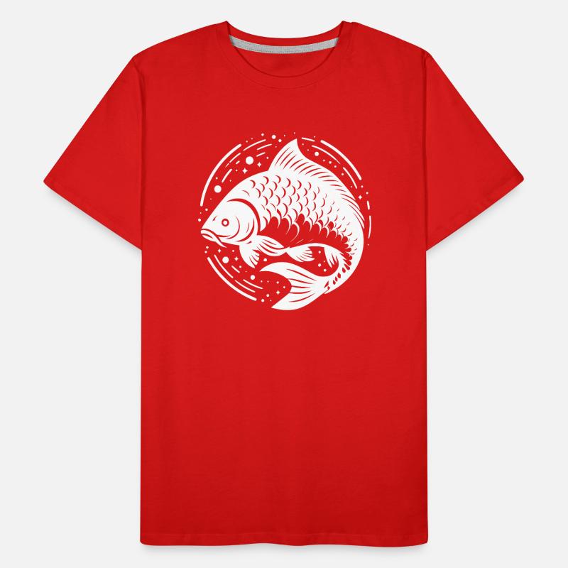 Carp creative, transparent Men's Premium Organic T-Shirt