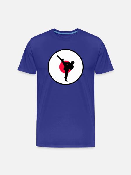 Karate Japan - Men's Premium Organic T-Shirt - royal blue