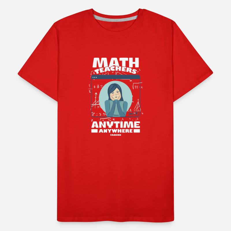 Mathematics Men's Premium Organic T-Shirt