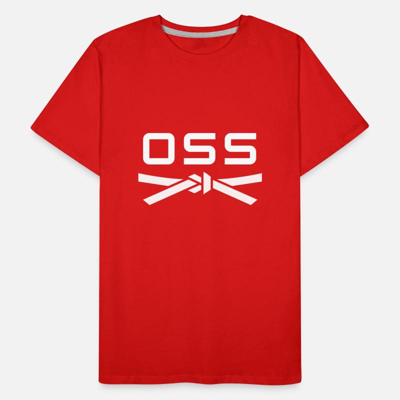 Knochen - Judo Geschenkidee Männer Premium Bio T-Shirt