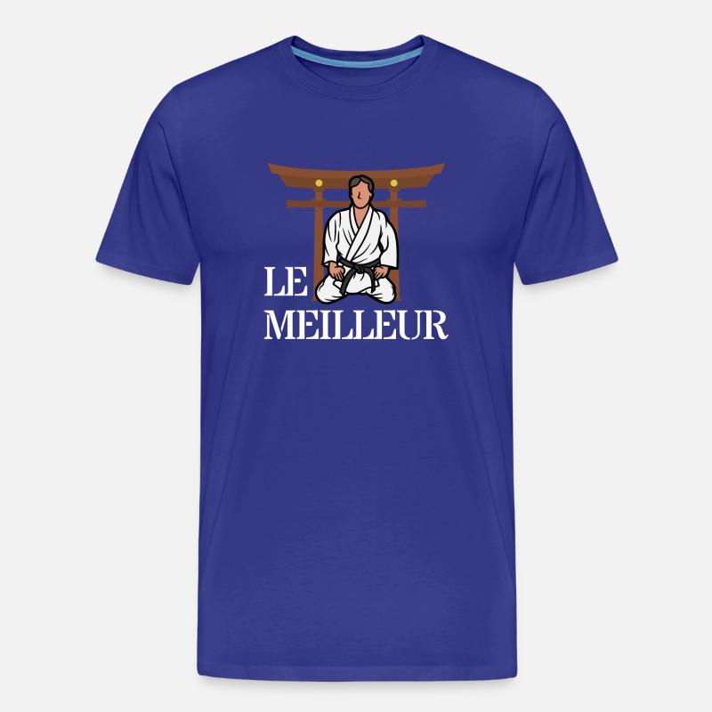 Die Meileur - Karate Geschenkidee - Männer Premium Bio T-Shirt - Königsblau